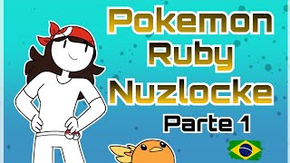 JAIDEN ANIMATIONS  POKEMON RUBY NUZLOCKE  DUBLADO 🇧🇷 parte 1 [upl. by Ainatit]