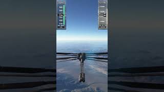 ornithopter max altitude msfs shorts microsoftflightsimulator test msfs2020 flightsim [upl. by Ical]