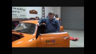 VW Karmann Ghia and Beetle Clutch Adjustment [upl. by Follmer54]