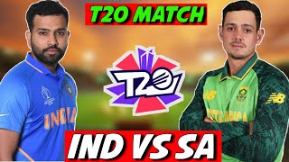 INDIA VS SOUTH AFRICA T20 MATCH IN REAL CRICKET 20 INDVSSA [upl. by Serra]