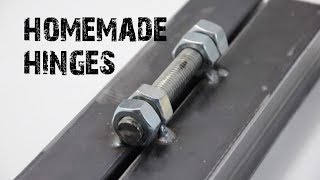 How to make hinges from nuts and bolts  Life Hacks [upl. by Alrick864]