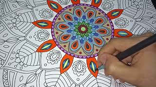 Mandala Art  Page 24 Part 1 [upl. by Ahsan]