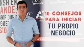 10 Consejos para pasar de la Idea a la Acción e Iniciar tu Propio Negocio [upl. by Rehpinej]