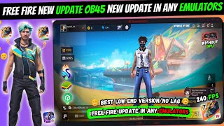 New Smartgaga Lite Best Version For Free Fire OB45 New Update Low End PC  1GB Ram No Graphics Card [upl. by Bordy]