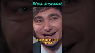 DISPUESTO A DAR LA VIDA POR LAS IDEAS DE LA LIBERTAD milei argentina libertad lalibertadavanza [upl. by Thetos]