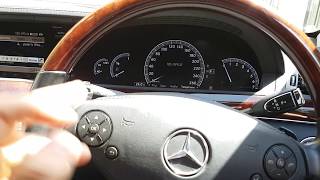 Mercedes Benz S Class w221 20062013 service reset [upl. by Dyanne]