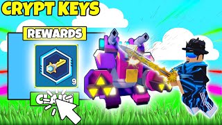 Bot Clash How To GetUse 🔑CRYPT KEYS🔑 For The Crypt In Bot Clash BotClash Simulator Roblox [upl. by Moule]