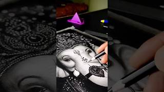 Bappa drawing ✍️ 🌸🌺🥰 art ganesh ganeshchaturthi shortvideo viralshorts shorts [upl. by Fadil318]