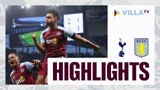 MATCH HIGHLIGHTS  Tottenham Hotspur 12 Aston Villa [upl. by Yci]