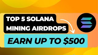 5 SOLANA DEPIN MINING AIRDROP EARN UP TO 500  FULL PROCCESS EXPLAINED [upl. by Anak676]