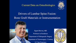 Drivers of Lumbar Spine Fusion Bone Graft Materials or Instrumentation [upl. by Ashford]