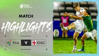 DOWN TO THE WIRE  South Africa v England  World Rugby U20 Championship 2024 Match Highlights [upl. by Omissam915]