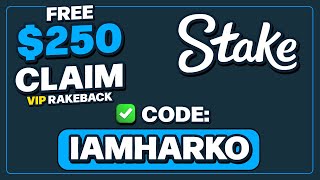 Stake Promo Code  VIP RAKEBACK  Stake Promo Code 2024 [upl. by Aitnahc]