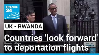 UK and Rwanda look forward to first migrant deportation flights in spring • FRANCE 24 English [upl. by Sewell176]