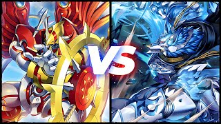 ShineGreymon vs Fenriloogamon  Digimon TCG BT18BT19 Match [upl. by Barr]