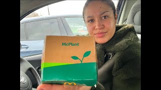 MCDONALDS MCPLANT VEGAN BURGER REVIEW UK [upl. by Aleedis506]