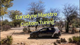 HOW TO Use Maestro Through Eurodyne To Tune Your VW or Audi  MK7 GTI  Custom Tuned [upl. by Chevy]