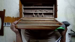 How to clean the harmonium at home  Harmonium Repair [upl. by Aslam192]