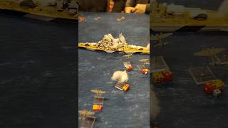 Tirpitz been hit  Wargaming Hunt for Tirpitz in 1700 scale [upl. by Allissa431]