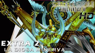 Crisis Core FFVII HD  Extra 2 ۩ La Diosa Minerva [upl. by Cirdnek]