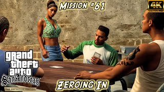 GTA San Andreas Definitive Edition  Mission 61  Zeroing In [upl. by Nirak]