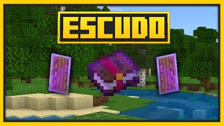 🟨 MEJORES ENCANTAMIENTOS para el ESCUDO  MINECRAFT Bedrock y Java [upl. by Cyrano]