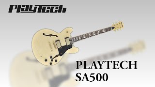 PLAYTECH  エレキギター SA500 [upl. by Oirogerg]