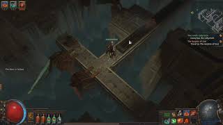 Path of Exile second labyrinth part 1 [upl. by Mallin]