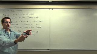 Statistics Lecture 11 Part 1 [upl. by Iznil]