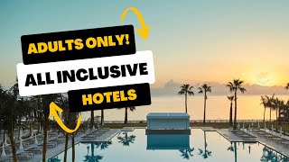 🏝️ TOP 5 ADULTS ONLY AllInclusive Cyprus Resorts 2022 [upl. by Martreb]