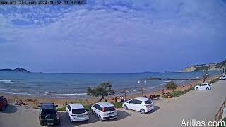 20241018 Arillas Corfu Live Webcam [upl. by Minerva]