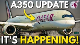 Qatar Airways HUGE Plans For Their A350 SHOCKS The Entire Aviation Industry [upl. by Llezom]