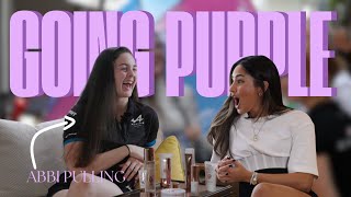 F1 ACADEMY CHAMPIONSHIP LEADER Abbi Pulling tells all  Going Purple with Lissie Mackintosh [upl. by Kurzawa]