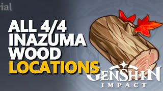 All Inazuma Wood Genshin Impact [upl. by Aletha]