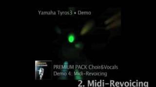 Flower Duet • Yamaha Tyros 3 Demo • PREMIUM Voice ChoirampVocals [upl. by Otanutrof]