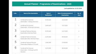 TNPSC Annual Planner 2025 [upl. by Eannyl]