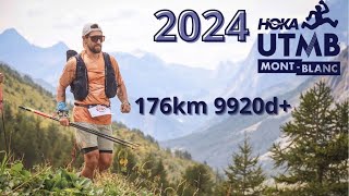 UTMB Mont Blanc  UTMB 2024  176 km  9920 D [upl. by Carn]