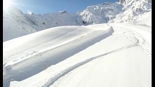 Sci Alpinismo a Macugnaga  Rifugio Zamboni da pista Camosci [upl. by Mellar]