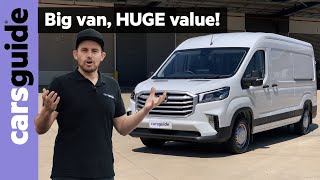 2021 LDV Deliver 9 review We load test the Sprinter and Crafter rival Maxus Deliver 9 [upl. by Haelat]