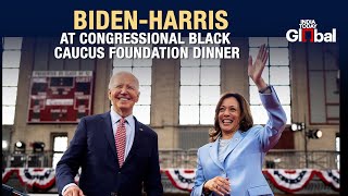 LIVE President Biden amp VP Kamala Harris Speaks At Congressional Black Caucus Foundation Dinner [upl. by Katlaps]