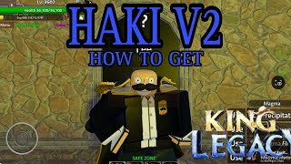 How to get Haki V2 in King Legacy [upl. by Llerrac]