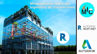 MODELAMIENTO BIM PARA INGENIERIA DE INSTALACIONES  REVIT MEP Clase 19 [upl. by Schafer134]