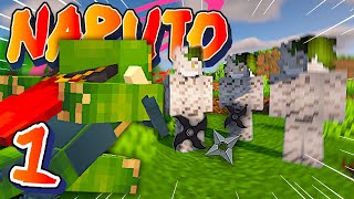 🔥 SOY el mejor NINJA de MINECRAFT  Naruto Dia 1 🐱‍👤 [upl. by Harihs]