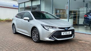 VT19LAE TOYOTA COROLLA VVTI DESIGN SILVER 2019 TOYOTA BURROWS SHEFFIELD [upl. by Kristoffer]