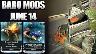 Baro Pistol Primed Mods Warframe Baro KiTeer Mods June 14 2024 [upl. by Hsuk]