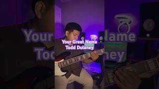 Your Great Name Todd Dulaney bass gospelmusic [upl. by Eeroc]