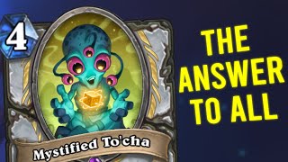 New Hearthstone Card has the Answer to the Universe and Everything [upl. by Neerom]