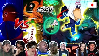 ⚡Minato Vs Tobi amp Nine Tails🦊 Reaction Mashup Naruto Shippuden 248  SUB [upl. by Ahsenhoj223]