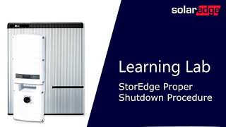 StorEdge Proper Shutdown [upl. by Nerej855]