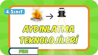 Aydınlatma Teknolojileri 📗 4Sınıf Fen 2024 [upl. by Killarney]